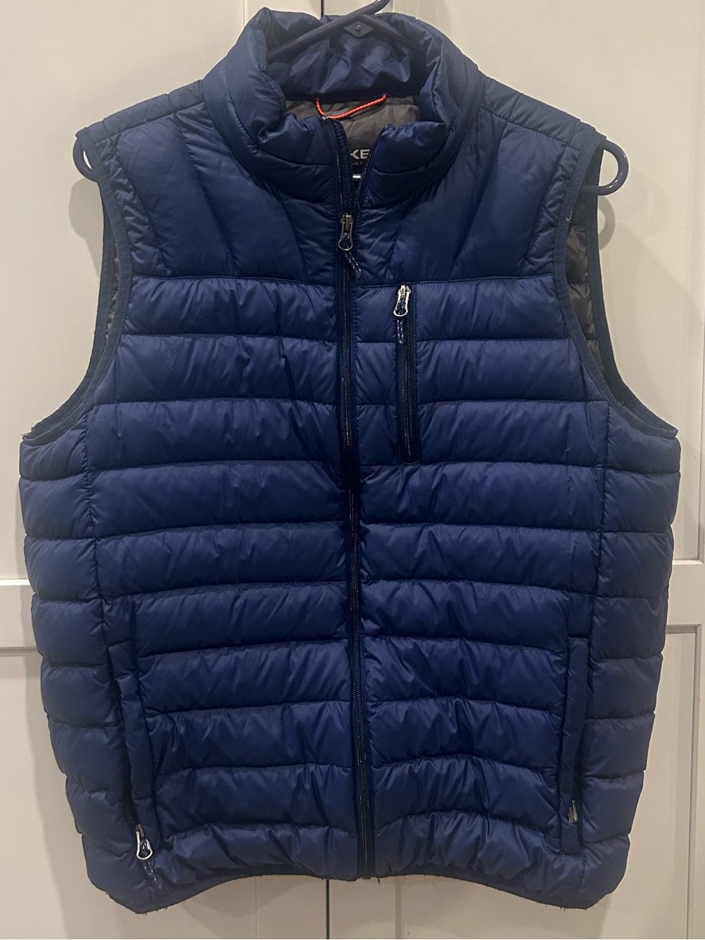 Hawke & Co 80% Down Quilted Packable Puffer Vest Men’s Medium Zip Jacket